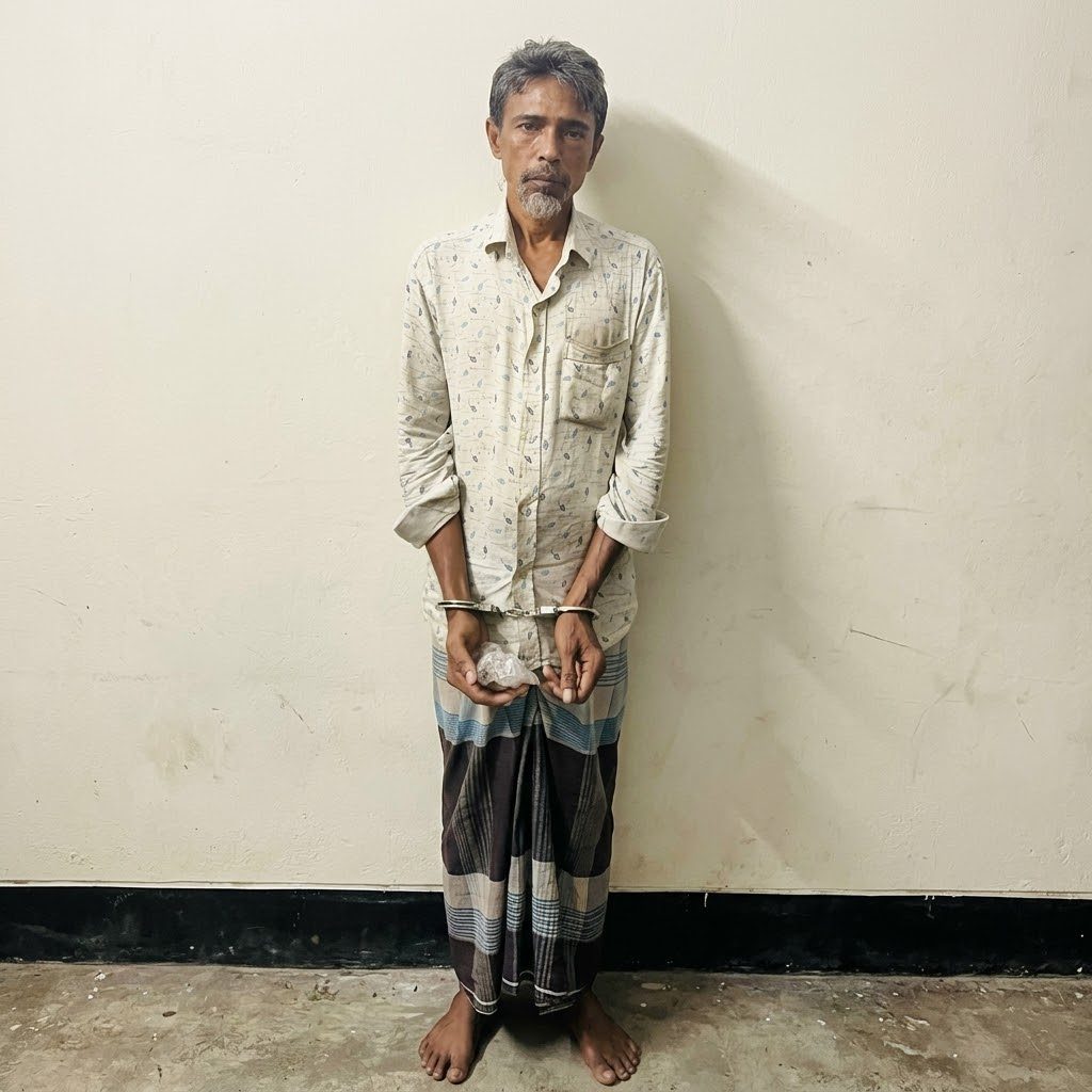 লক্ষ্মীপুরে ৮০ পিস ইয়াবাসহ মাদক ব্যবসায়ী গ্রেপ্তার